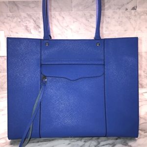 Rebecca Minkoff Medium Tote Bag (Blue)